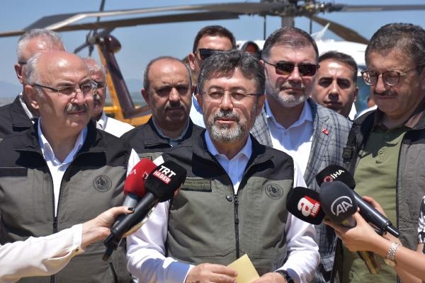 Bakan Yumaklı: Hedefimiz orman yangınlarına 10 dakikada müdahale etmek