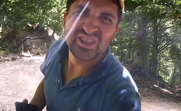Fotokapanlara poz verip, memleketlerine selam gönderdiler