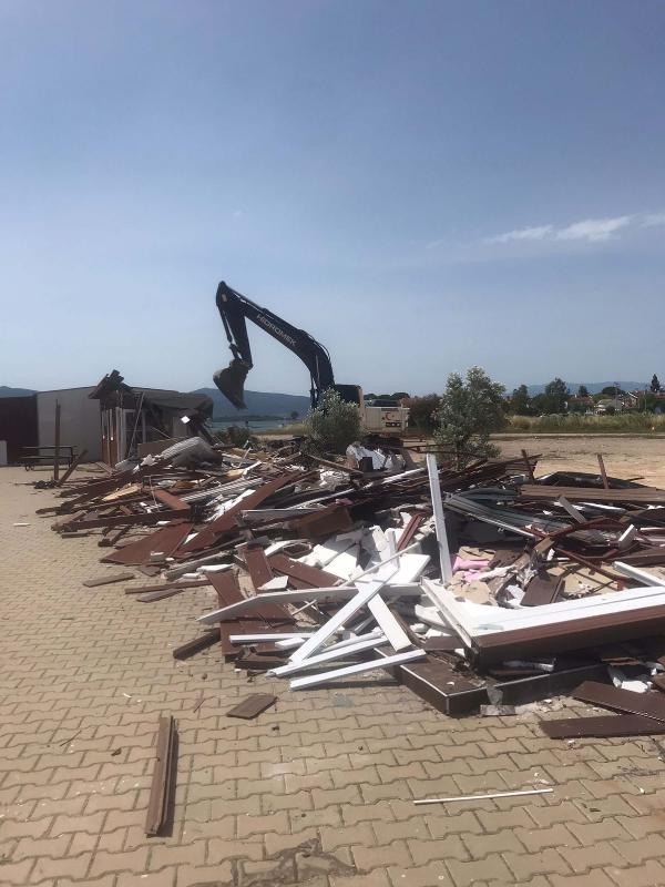 Göztepe tesisi yıkıldı, Milli yelkenciler dünya şampiyonasına hazırlanamıyor