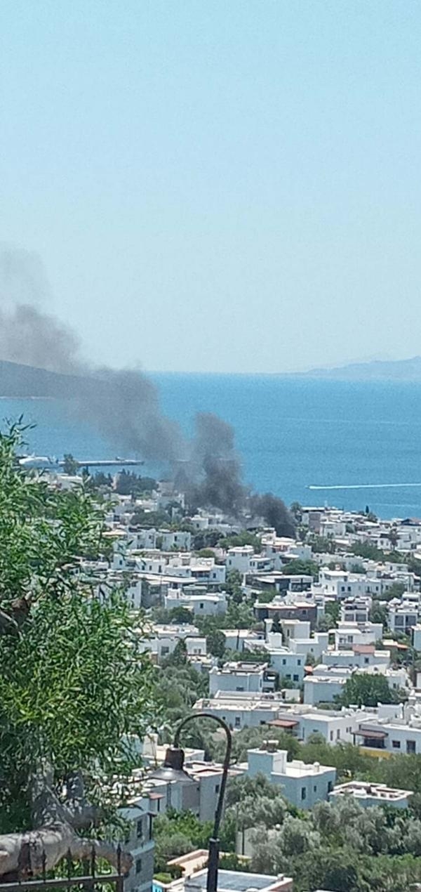 Otelin deposundaki yangın SPA bölümüne de sıçradı