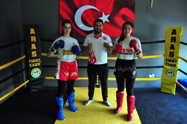 Yetenek taramasından seçildiler, muaythai sporunda Türkiye şampiyonu oldular