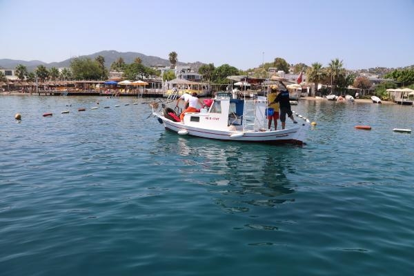 Cam, plastik metal! Bodrum'da deniz dibinden 362 kilo atık çıktı