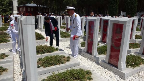 Çanakkale Şehitler Abidesi'nde 15 Temmuz anması