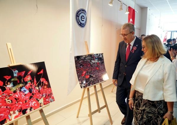 Ege Üniversitesinde 15 Temmuz kahramanları etkinliklerle anıldı