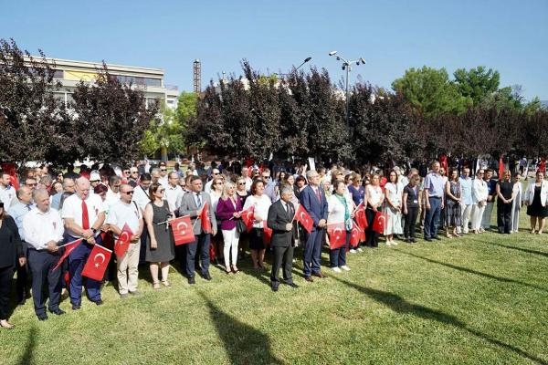 Ege Üniversitesinde 15 Temmuz kahramanları etkinliklerle anıldı