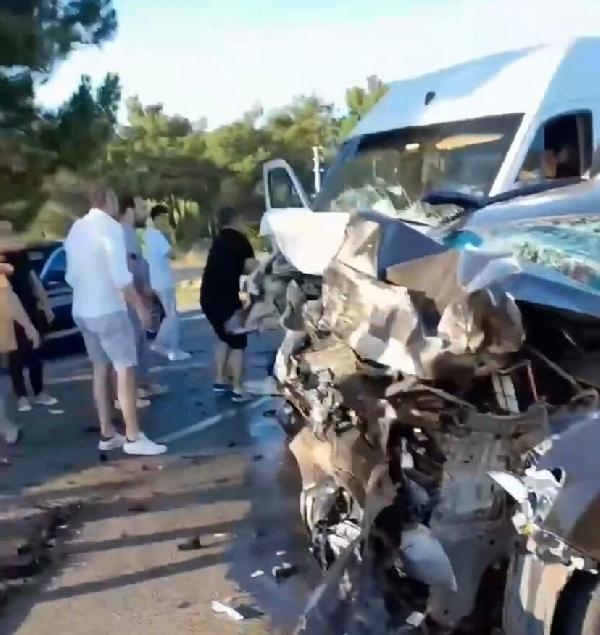 İşte o kazanın görüntüleri