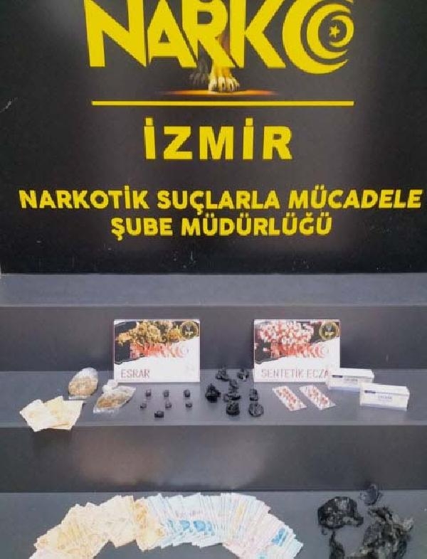 İzmir'de uyuşturucuya 1 haftada 30 tutuklama
