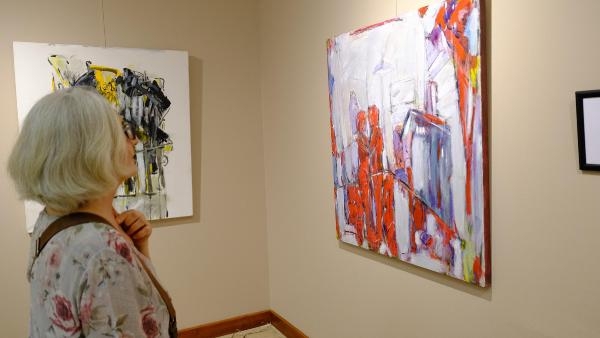 Karayağmurlar'ın 'Resim Serüvenim II' sergisi Orhan Peker Sanat Galerisi'nde