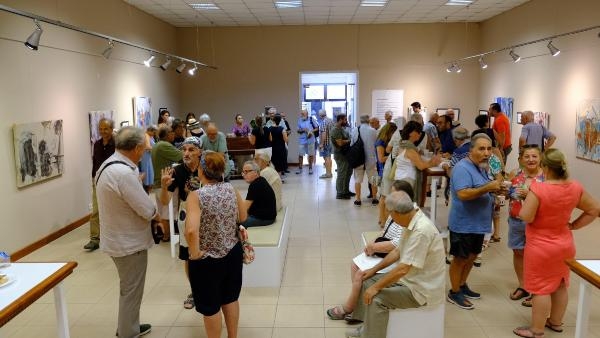 Karayağmurlar'ın 'Resim Serüvenim II' sergisi Orhan Peker Sanat Galerisi'nde