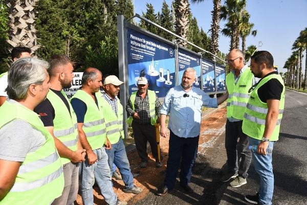 Menemen'e 1 milyon metrekarelik yol yapıldı