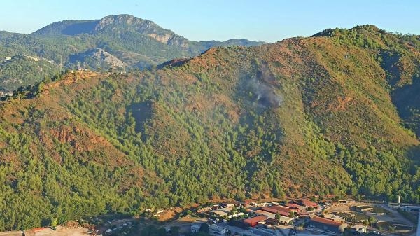 Muğla'da büyük yangınların yıl dönümünde orman yangını