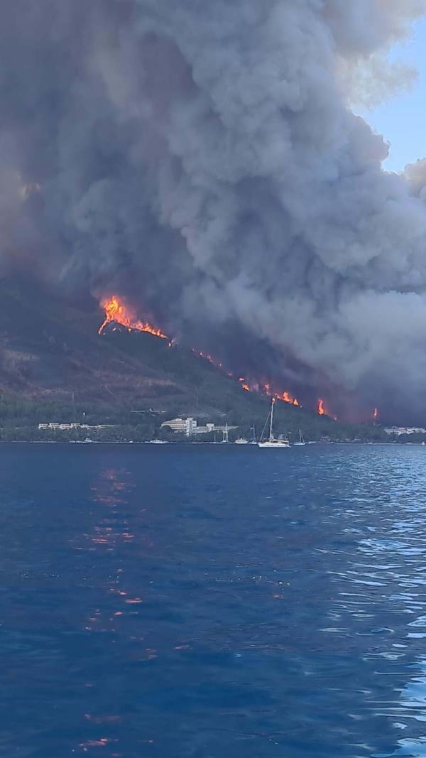 Muğla'da büyük yangınların yıl dönümünde orman yangını