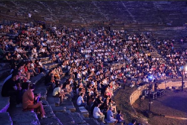 NYSA Antik Kenti'nde 'Ben Anadolu' oyunu sahnelendi