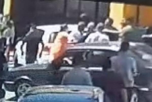 Öldüren yumruk kamerada