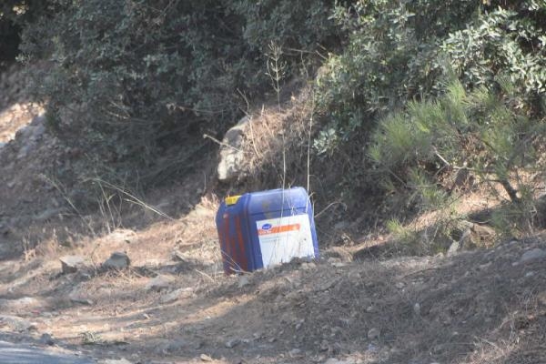 Orman yangınına karşı 'bidonlu' önlem
