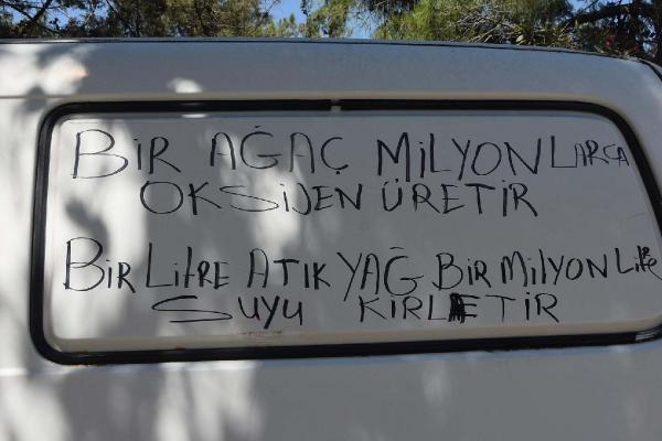 Orman yangınına karşı 'bidonlu' önlem
