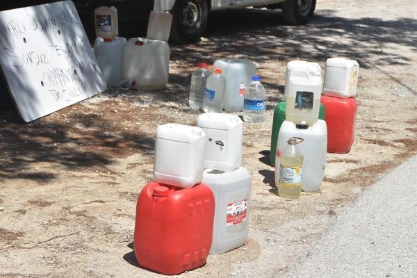 Orman yangınına karşı 'bidonlu' önlem