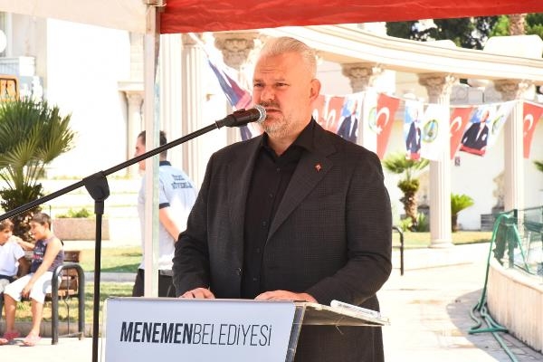 Srebrenitsa Soykırımı'nda katledilenler Menemen'de anıldı