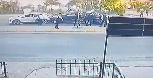 7 araç birbirine girdi, 5 kişi yaralandı