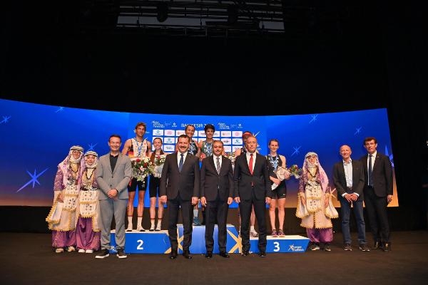Balıkesir'de Avrupa Triatlon Şampiyonası heyecanı yaşandı