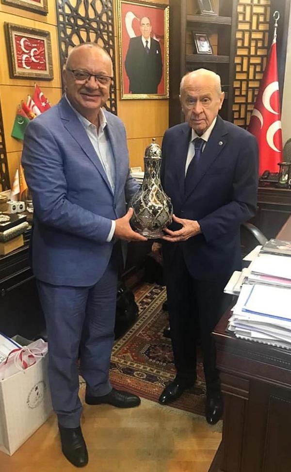 Başkan Ergün'den MHP Genel Başkanı Devlet Bahçeli'ye ziyaret