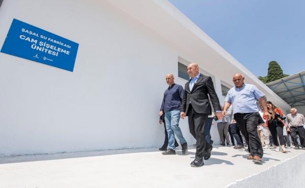 Belediye, Şaşal Su Fabrikası'nda deneme dolumuna başladı