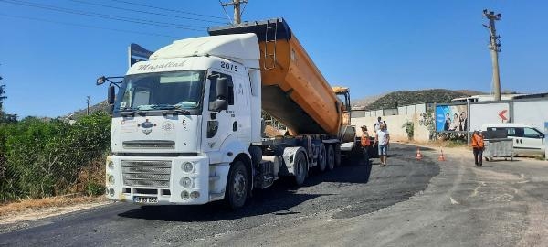 Bodrum'da 3 mahallede asfaltlama çalışmaları tamamlandı