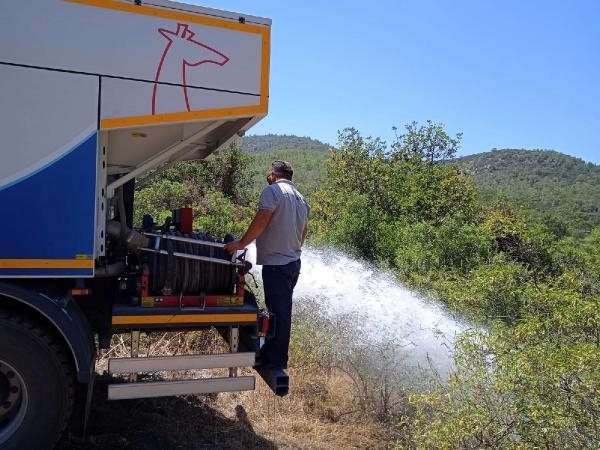 Bodrum'da göletlere su takviyesi