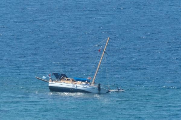 Bodrum'da gulet battı, 3 kişi kurtarıldı