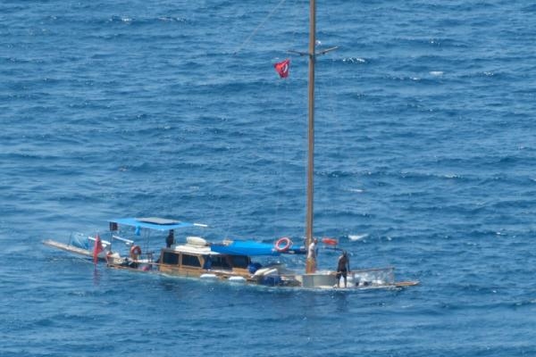 Bodrum'da gulet battı, 3 kişi kurtarıldı