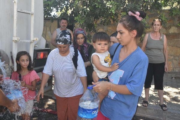 Bodrum'da tankerle su dönemi
