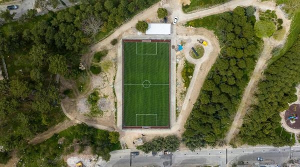 Bornova'da yapılan Meriç Yaşayan Parkı açılışa hazırlanıyor