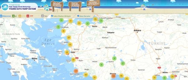 Ege'nin plajları mükemmel