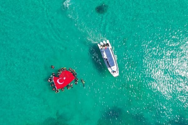 Engelliler, Çanakkale Boğazı'nda zafer dalışı yaptı