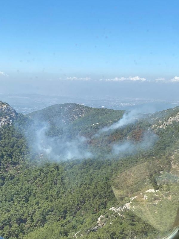 Kemalpaşa'daki orman yangını söndürüldü