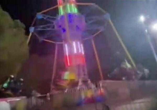 Lunaparktaki kazanın görüntüleri ortaya çıktı