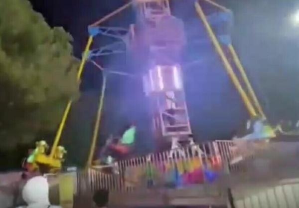 Lunaparktaki kazanın görüntüleri ortaya çıktı
