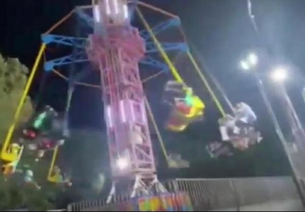 Lunaparktaki kazanın görüntüleri ortaya çıktı