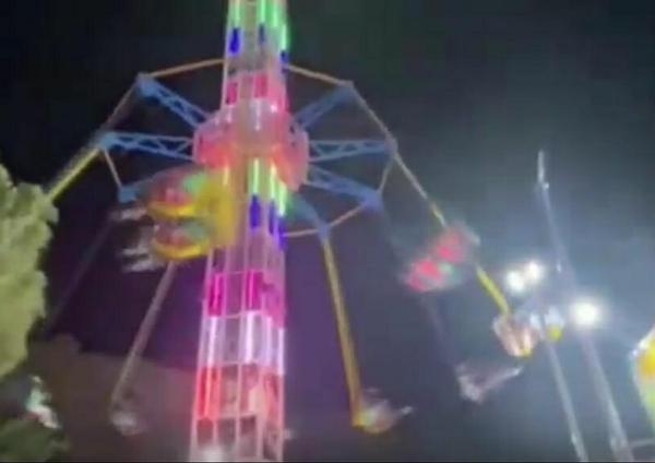 Lunaparktaki kazanın görüntüleri ortaya çıktı