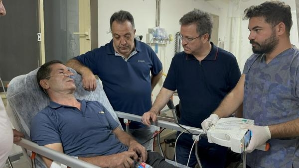 Sanayi sitesinde yangın: 7 kişi hastaneye kaldırıldı