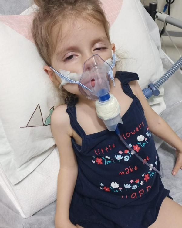 SMA'lı 4.5 yaşındaki Defne'den güzel haber
