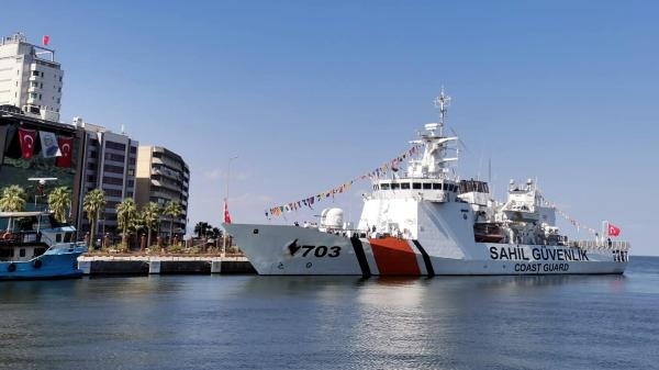 TCSG Umut korveti, Zafer günü İzmir'de ziyarete açıldı