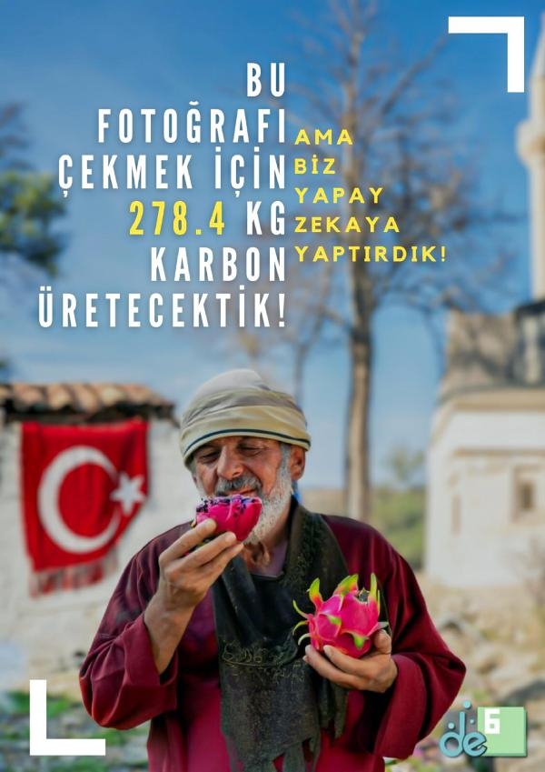 Yapay zeka ile karbon ayak izini azalttılar