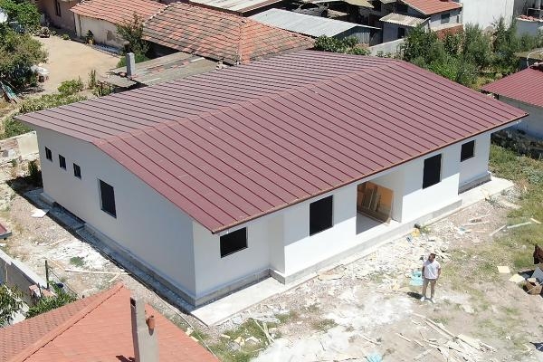 Yenibağarası Sağlık Ocağı inşaatında sona gelindi