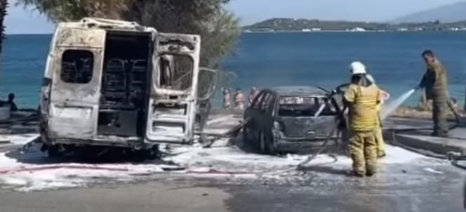 Plajda korku dolu saatler!