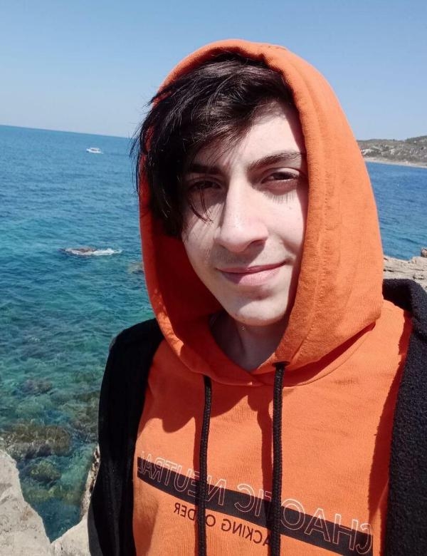 17 yaşındaki Ahmed'in öldüğü kaza kamerada