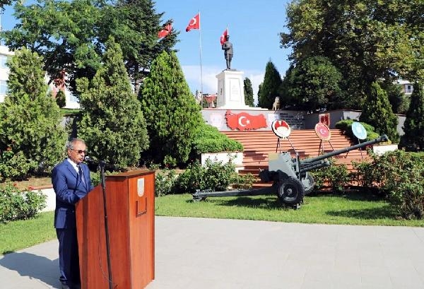 Atatürk'ün Cumhurbaşkanı olarak Gelibolu'ya gelişinin 95'inci yılı kutlandı