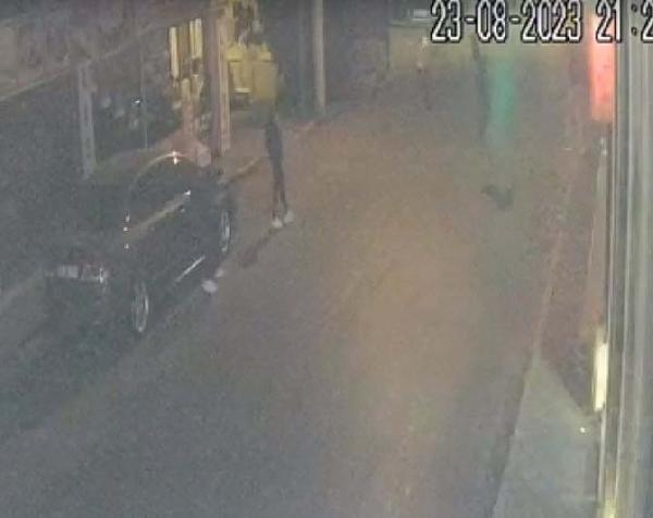 Balkonda vurulma anının görüntüleri çıktı