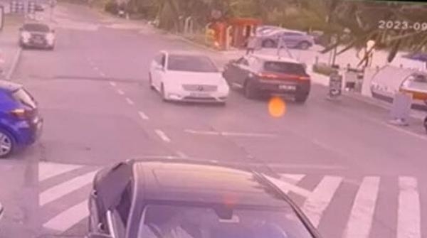 Bodrum'da su isale hattı böyle patladı