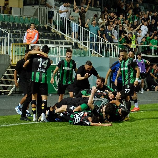 Denizlispor'dan muhteşem geri dönüş